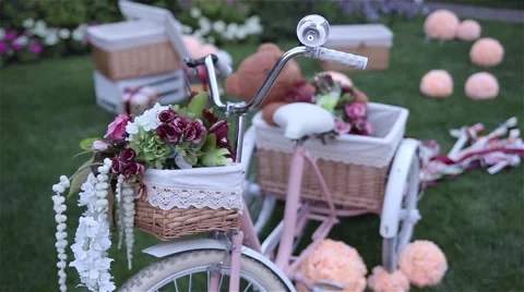 Wedding decorations Stock Footage 54437630