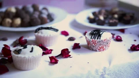 Wedding decorations Stock Footage 54437691