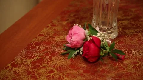 Wedding decorations Stock Footage 54437706