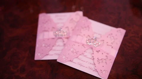 Wedding decorations Stock Footage 68906361