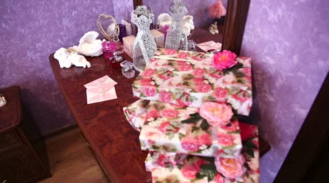 Wedding decorations Stock Footage 68906394