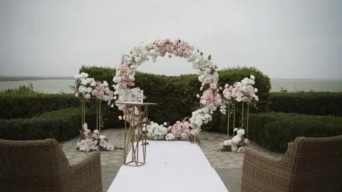 Wedding decorations Stock Footage 147753187