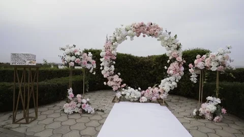 Wedding decorations Stock Footage 147753223