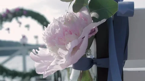 Wedding decorations Stock Footage 153709846