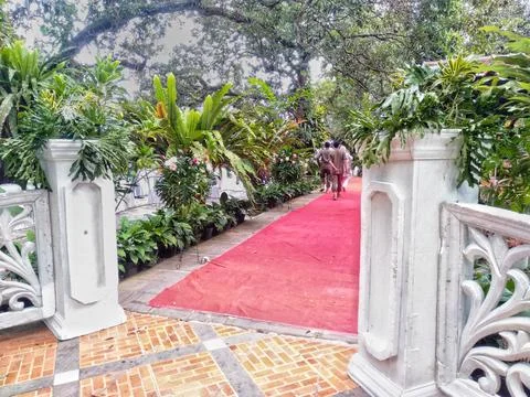 Wedding decorations in indonesia Stock Photos
