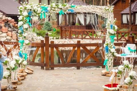 Wedding decorations Stock Photos