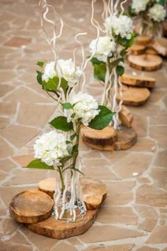 Wedding decorations Stock Photos