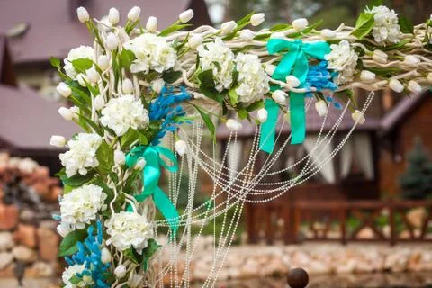 Wedding decorations Stock Photos