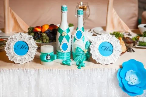 Wedding decorations Foto stock