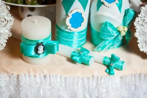 Wedding decorations Stock Photos