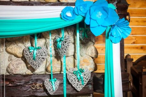 Wedding decorations Stock Photos