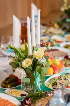 Wedding decorations Stock Photos