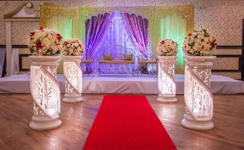 Wedding decorations Stock Photos