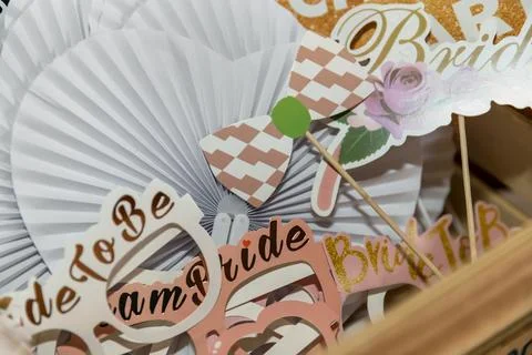 Wedding decorations Foto stock