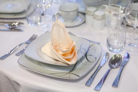 Wedding dinner  Stock Photos