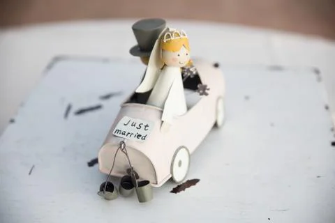 Wedding dolls Stock Photos