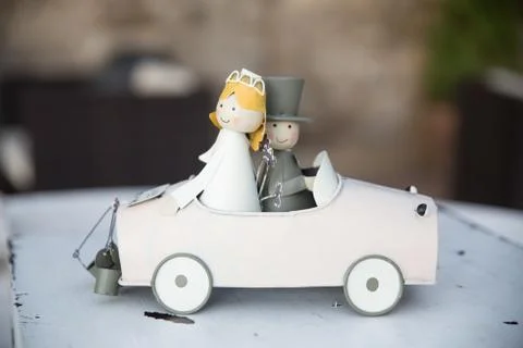 Wedding dolls Stock Photos