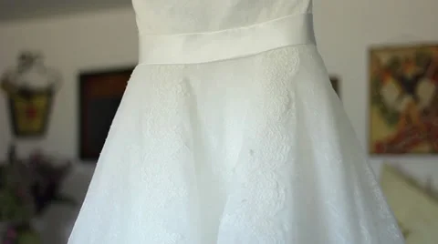 Wedding dress Video stock 32107649