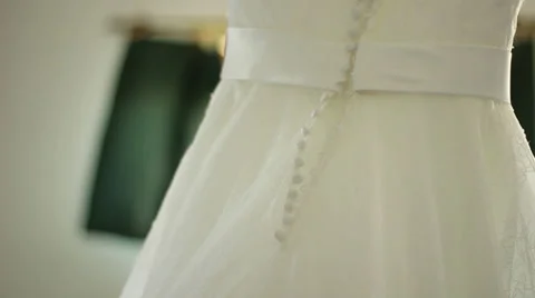 Wedding dress Video stock 32107949