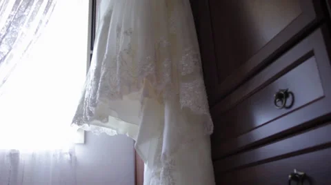 Wedding dress Video stock 32108852