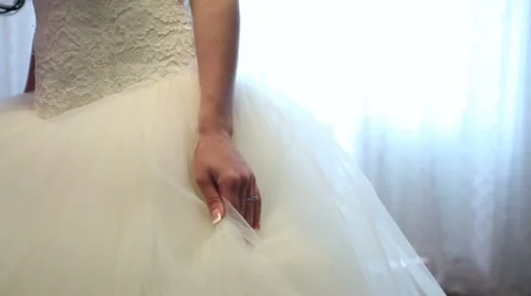 Wedding dress Stock Footage 32475609