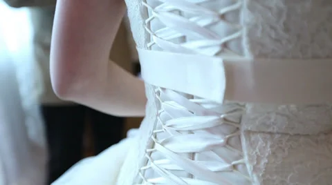 Wedding dress 스톡 동영상 32476235