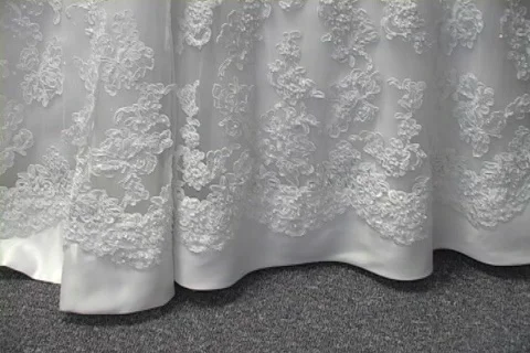 Wedding Dress Front Video stock 65772