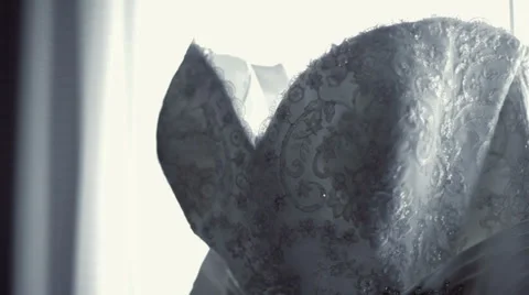 Wedding Dress In Window 動画素材 57455019