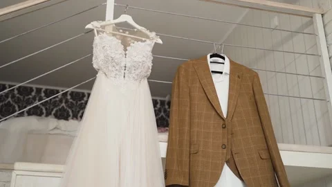 Wedding dresses Stock Footage 147753192