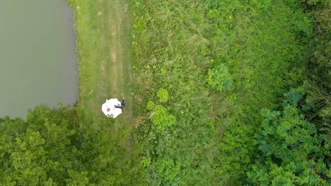 Wedding Drone Shoot 4K Stock Footage 92176103