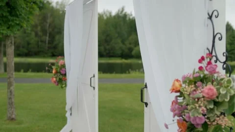 Wedding Entrance Stock Footage 333661953