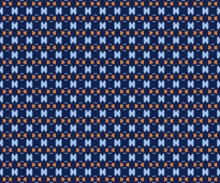 Wedding ethereal blue stroke-based surface pattern with beachside tree-form text Stock Illustration