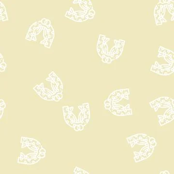 Wedding event line vector seamless pattern black イラスト素材