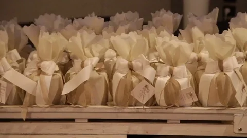 Wedding favors Stock Footage 101744304