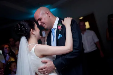 Wedding First Dance Stock Photos