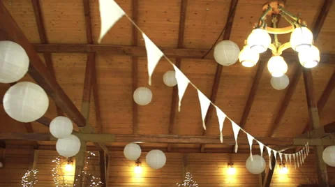 Wedding floristics in a rustic style Stock Footage 67509720