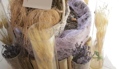 Wedding flower decor 库存影片 62779035