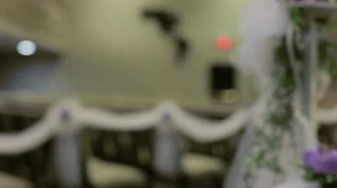 Wedding Flower Pass Stock Footage 11391486