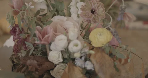 Wedding Flowers 01 Stock Footage 170720785