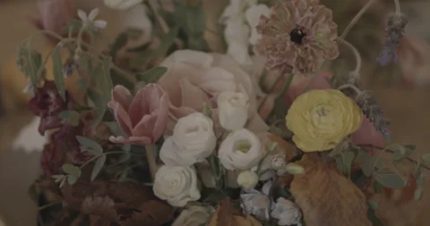 Wedding Flowers 02 Stock Footage 170720975