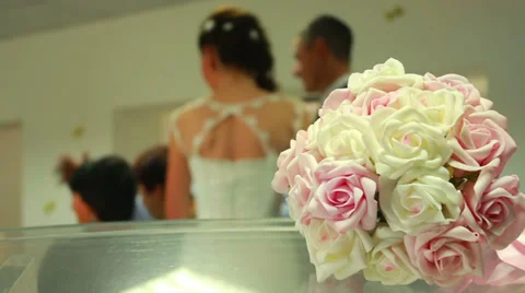 Wedding Flowers Stock Footage 31000862