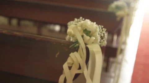 Wedding flowers Stock Footage 44081448
