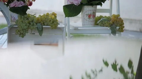 Wedding Flowers Stock Footage 89890130