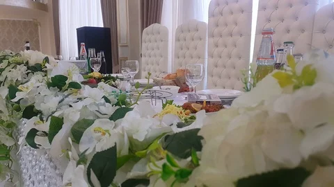 Wedding flowers Stock Footage 108731891