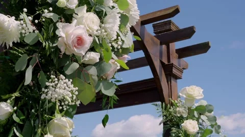 Wedding Flowers Stock Footage 333697591