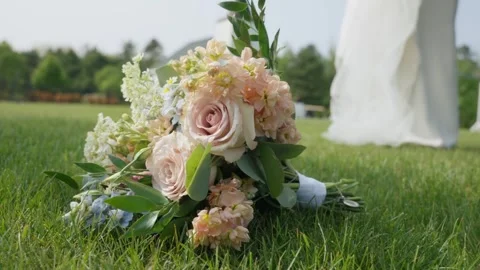 Wedding Flowers Stock Footage 333697661