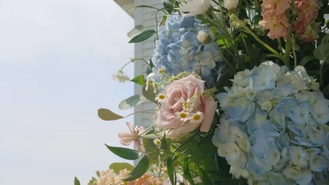 Wedding Flowers Stock Footage 333697665