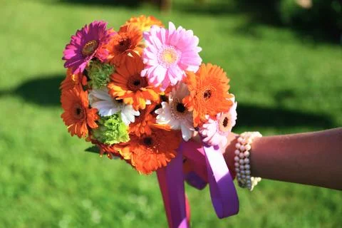 Wedding flowers Foto stock