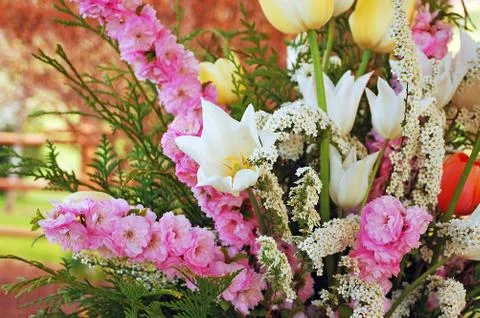Wedding flowers Stock Photos