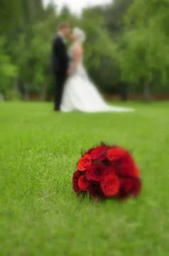 Wedding flowers Stock Photos